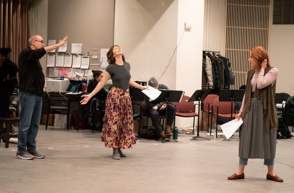 Photo Flash: Go Inside Rehearsals for FLYING OVER SUNSET with Carmen Cusack, Tony Yazbeck, Harry Hadden-Paton & More Image