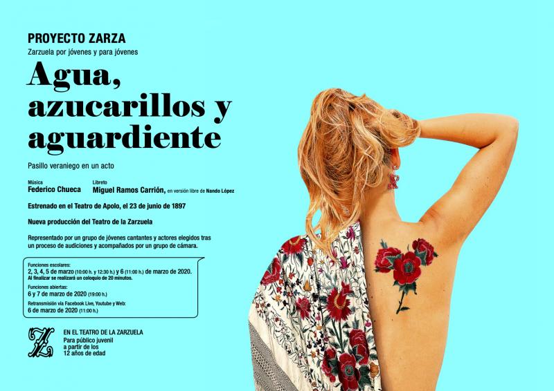 AGUA, AZUCARILLOS Y AGUARDIENTE llega al Teatro de la Zarzuela dentro del proyecto Zarza  Image