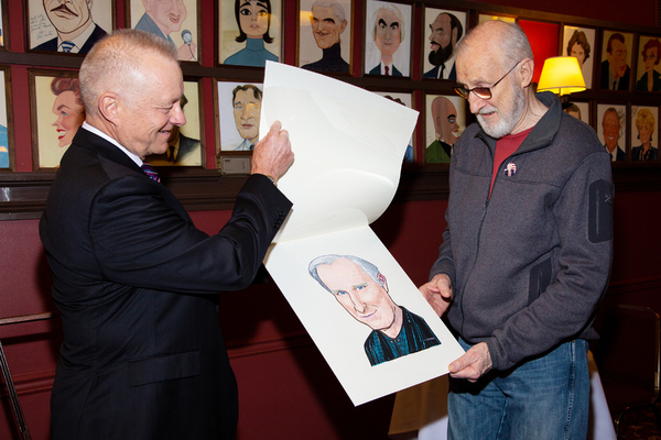 Photo Coverage: James Cromwell Receives Portrait at Sardi's Image