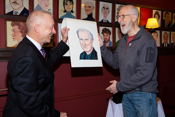 Photo Coverage: James Cromwell Receives Portrait at Sardi's Image