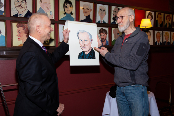 Photo Coverage: James Cromwell Receives Portrait at Sardi's Image