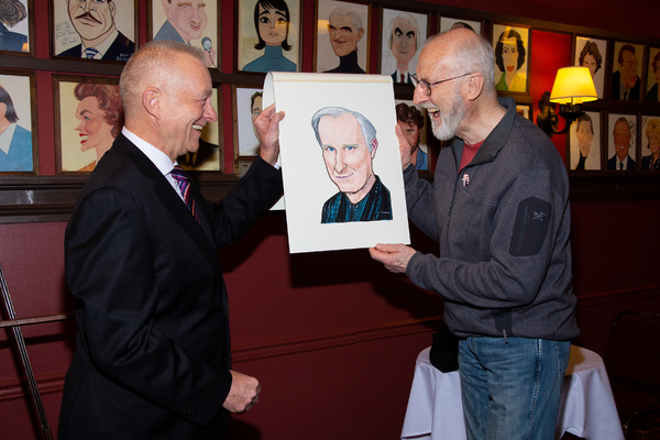 Photo Coverage: James Cromwell Receives Portrait at Sardi's Image