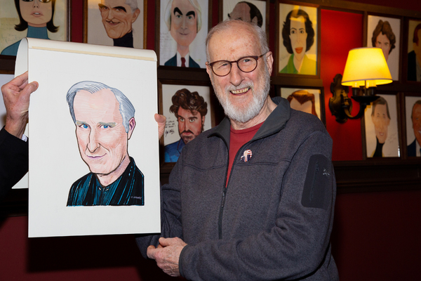 Photo Coverage: James Cromwell Receives Portrait at Sardi's Image
