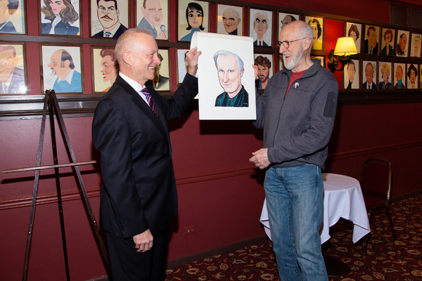 Photo Coverage: James Cromwell Receives Portrait at Sardi's Image