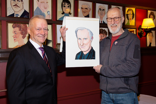Photo Coverage: James Cromwell Receives Portrait at Sardi's Image