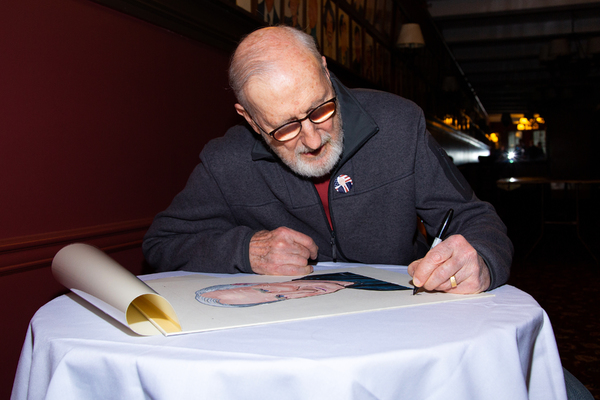Photo Coverage: James Cromwell Receives Portrait at Sardi's Image