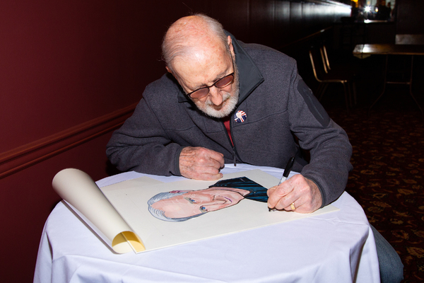 Photo Coverage: James Cromwell Receives Portrait at Sardi's Image