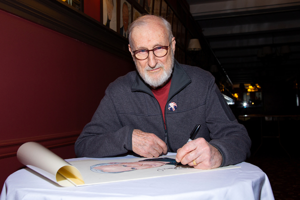 Photo Coverage: James Cromwell Receives Portrait at Sardi's Image