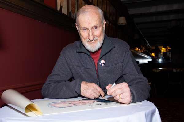 Photo Coverage: James Cromwell Receives Portrait at Sardi's Image