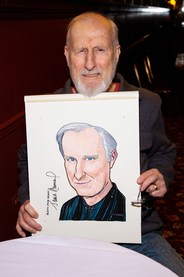 Photo Coverage: James Cromwell Receives Portrait at Sardi's Image