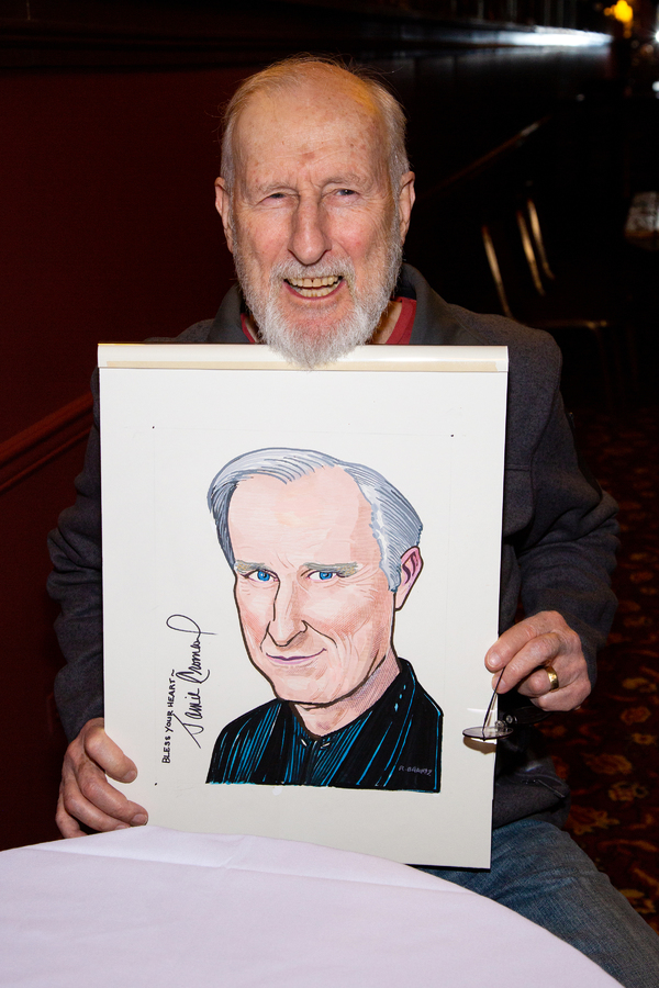 Photo Coverage: James Cromwell Receives Portrait at Sardi's Image
