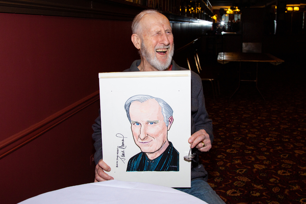 Photo Coverage: James Cromwell Receives Portrait at Sardi's Image