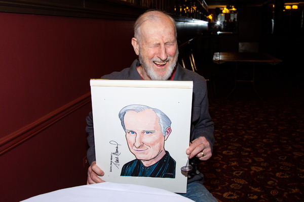 Photo Coverage: James Cromwell Receives Portrait at Sardi's Image