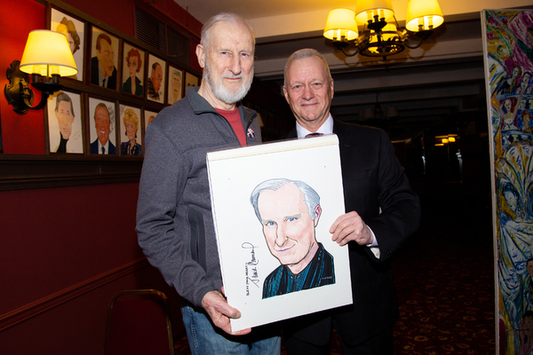 Photo Coverage: James Cromwell Receives Portrait at Sardi's Image