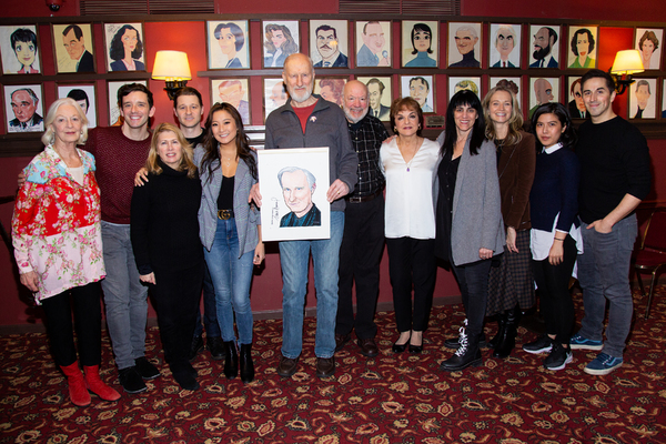 James Cromwell and the company of GRAND HORIZONS Photo