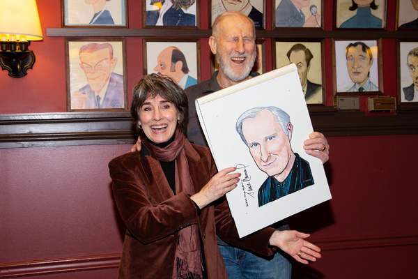 Photo Coverage: James Cromwell Receives Portrait at Sardi's Image