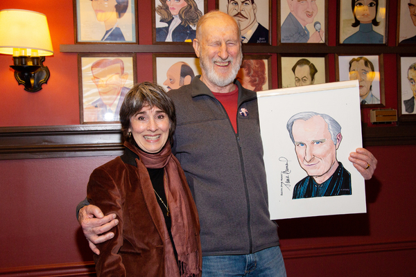 Photo Coverage: James Cromwell Receives Portrait at Sardi's Image