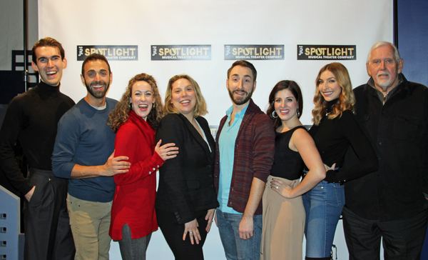 Photo Flash: The Cast of A CLASS ACT Meets the Press Image