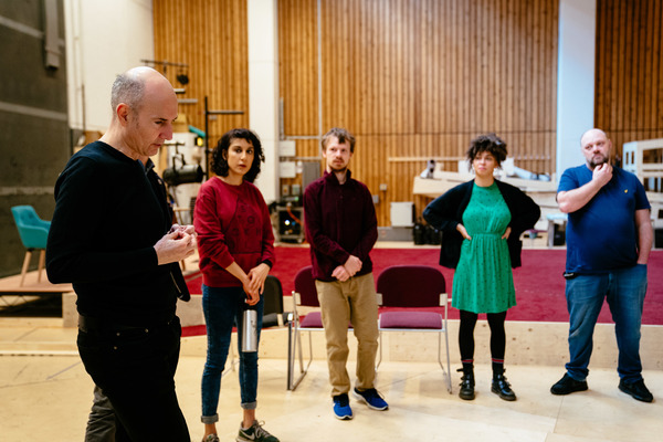 Photo Flash: Inside Rehearsal For ALL OF US at the National Theatre Image