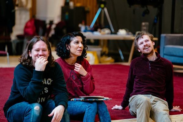 Photo Flash: Inside Rehearsal For ALL OF US at the National Theatre 