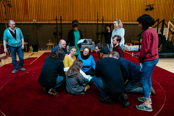 Photo Flash: Inside Rehearsal For ALL OF US at the National Theatre Image