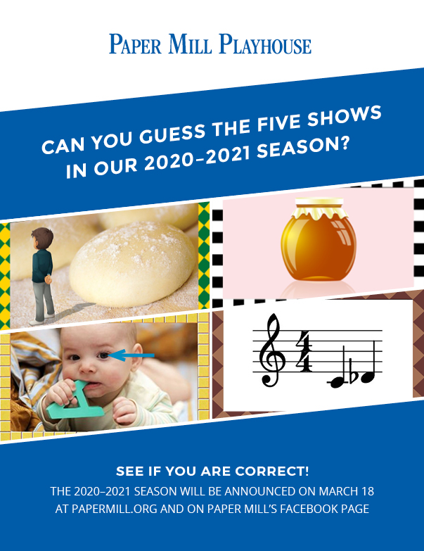 Paper Mill Playhouse's GUESS THE SEASON Game is Back Image
