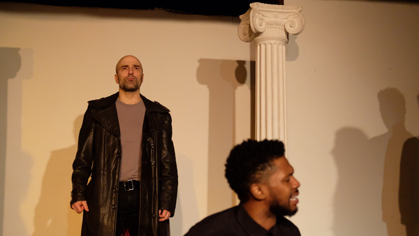 Khris Lewin as Creon      Oedipus Tyrannus at the Hellenic Cultural Center in Astoria Photo