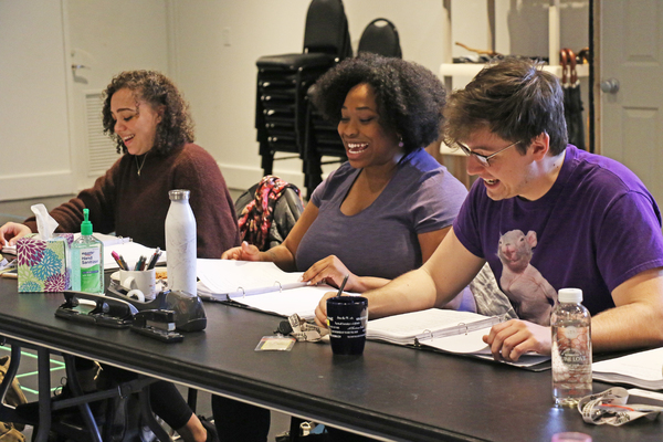 Photo Flash: Inside Rehearsal for NAKED MOLE RAT GETS DRESSED: THE ROCK EXPERIENCE at Alliance Theatre 