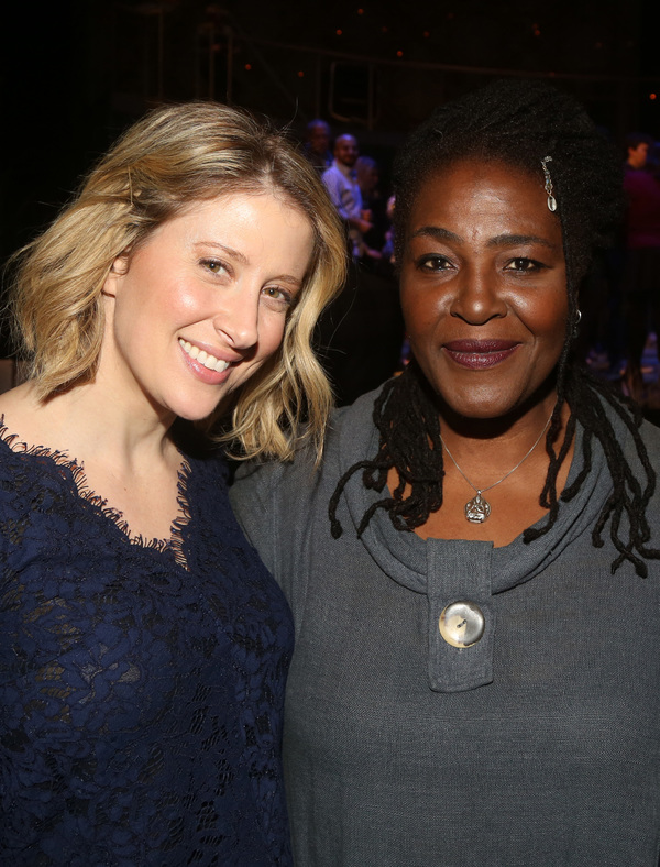 Caissie Levy and Sharon D. Clarke  Photo