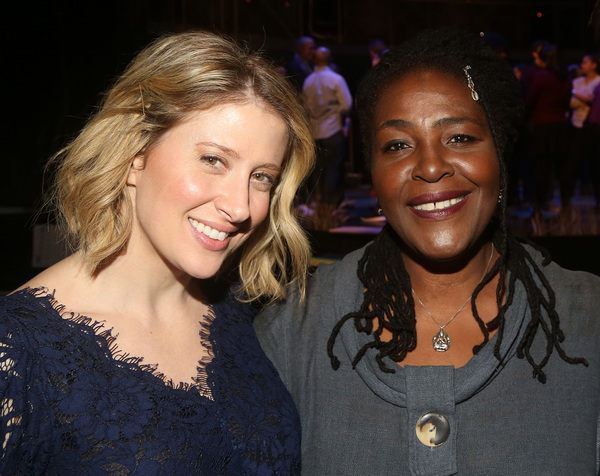 Caissie Levy and Sharon D. Clarke  Photo