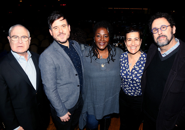 Todd Haimes, Michael Longhurst, Sharon D. Clarke, Jeanine Tesori and Tony Kushner Photo