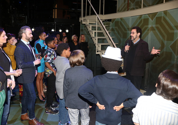 Photo Flash: The Cast and Crew of CAROLINE, OR CHANGE Meet the Press Image
