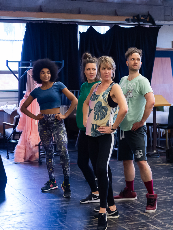 Photo Flash: Inside Rehearsal For MILKY PEAKS at Theatr Clwyd Image