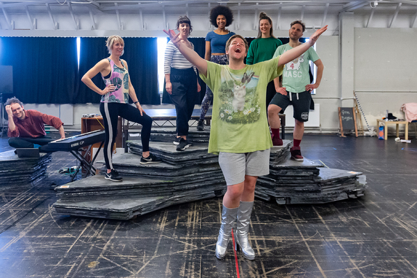 Photo Flash: Inside Rehearsal For MILKY PEAKS at Theatr Clwyd  Image