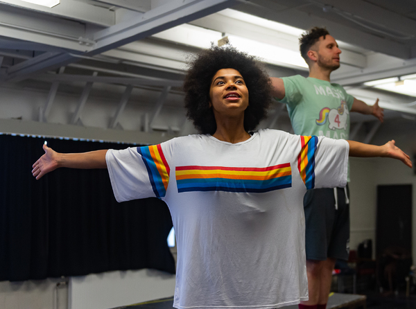 Photo Flash: Inside Rehearsal For MILKY PEAKS at Theatr Clwyd Image