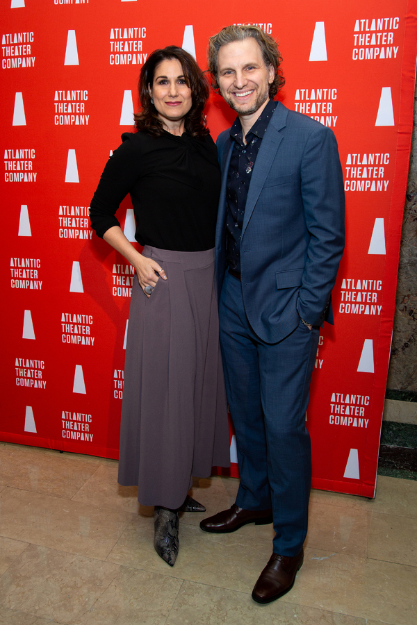 Stephanie J. Block, Sebastian Arcelus Photo