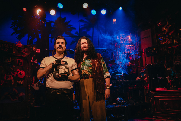 Photo Flash: First Look at Dot-Marie Jones as Dennis Dupree in ROCK OF AGES Image