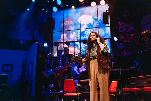 Photo Flash: First Look at Dot-Marie Jones as Dennis Dupree in ROCK OF AGES Image
