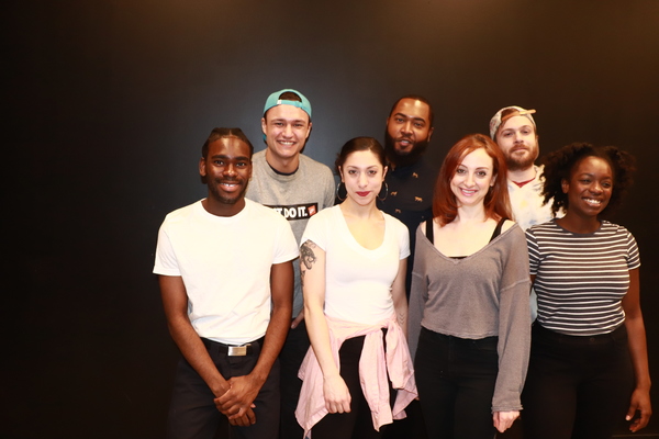 Photo Flash: First Rehearsal of BETWEEN THE BARS at HERE Arts Center 