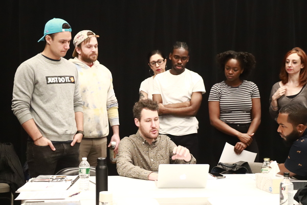 Photo Flash: First Rehearsal of BETWEEN THE BARS at HERE Arts Center 
