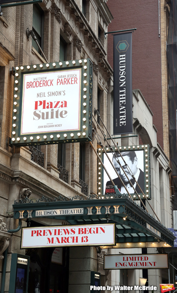 Up On The Marquee: PLAZA SUITE, Starring Matthew Broderick and Sarah Jessica Parker Image