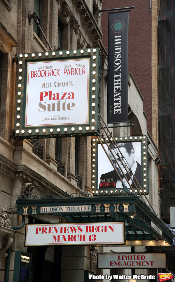 Up On The Marquee: PLAZA SUITE, Starring Matthew Broderick and Sarah Jessica Parker Image