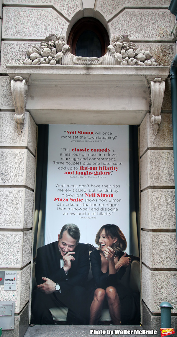 Up On The Marquee: PLAZA SUITE, Starring Matthew Broderick and Sarah Jessica Parker Image