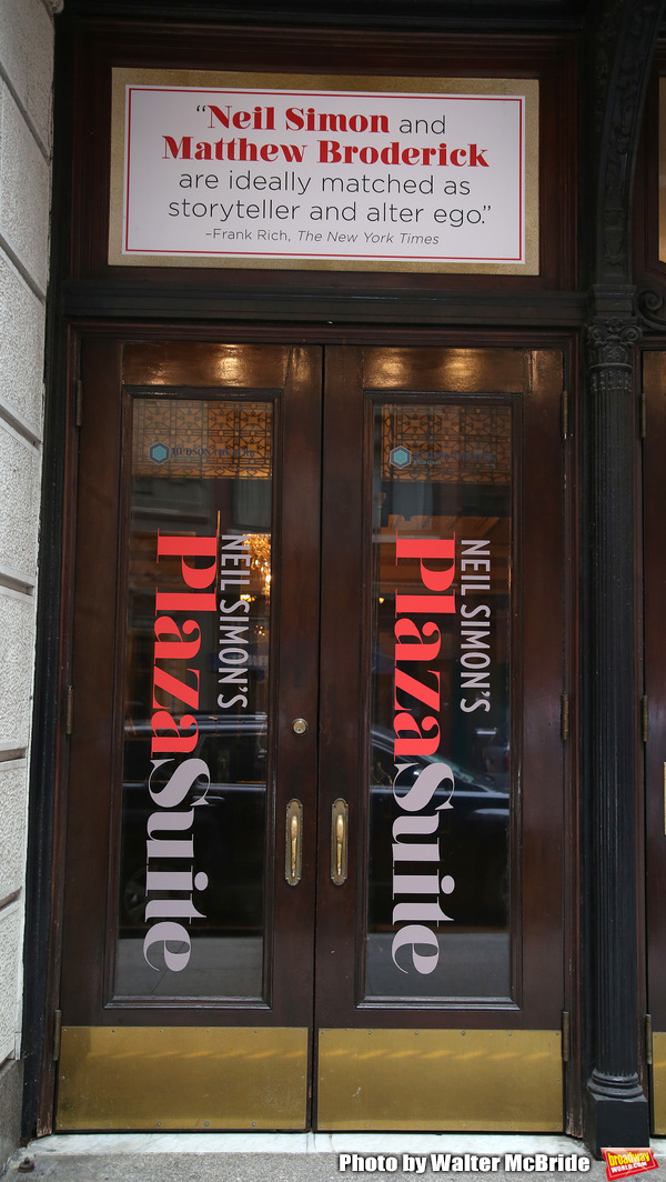 Up On The Marquee: PLAZA SUITE, Starring Matthew Broderick and Sarah Jessica Parker Image