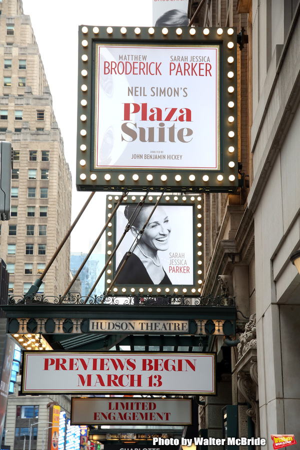 Up On The Marquee: PLAZA SUITE, Starring Matthew Broderick and Sarah Jessica Parker Image