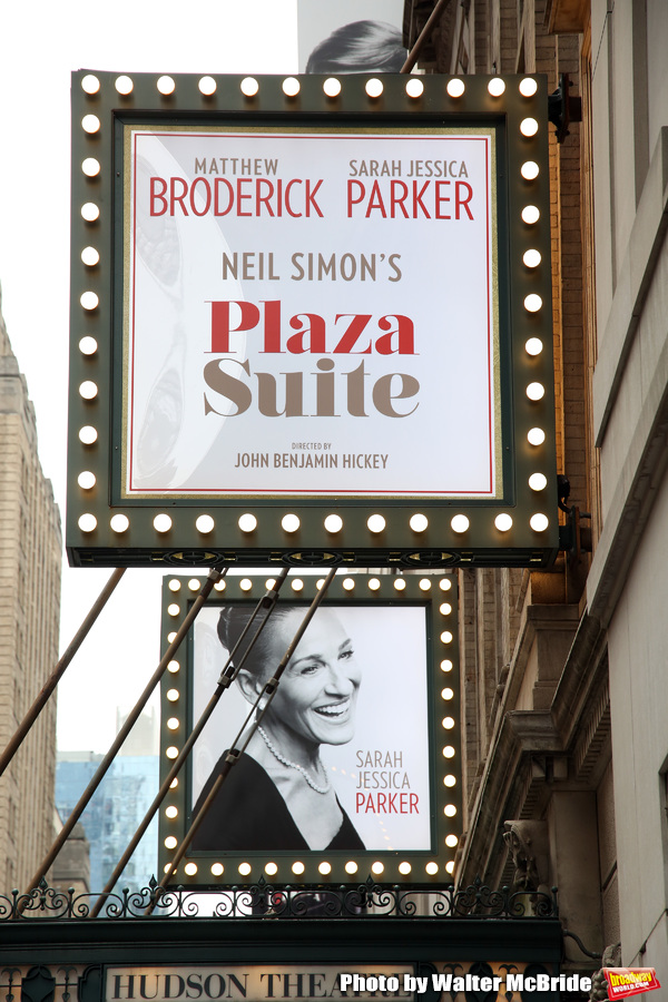 Up On The Marquee: PLAZA SUITE, Starring Matthew Broderick and Sarah Jessica Parker Image