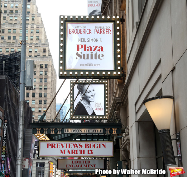 Up On The Marquee: PLAZA SUITE, Starring Matthew Broderick and Sarah Jessica Parker Image