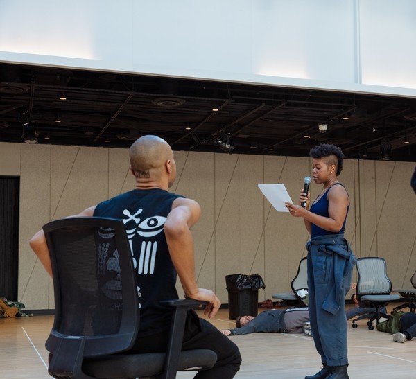 Photo Flash: Inside Rehearsals for Claudia Rankine's HELP at The Shed Image