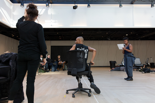 Photo Flash: Inside Rehearsals for Claudia Rankine's HELP at The Shed Image