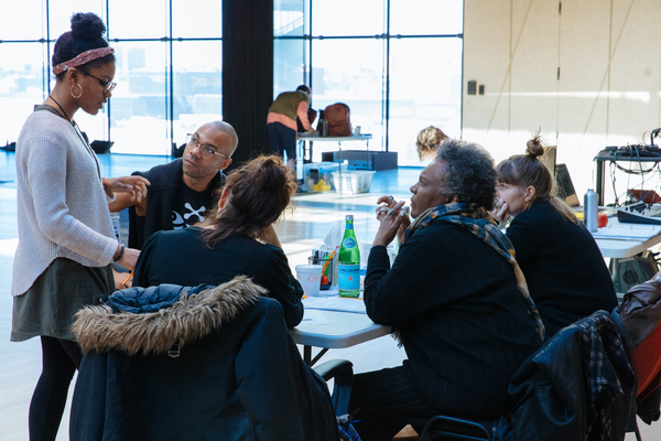 Photo Flash: Inside Rehearsals for Claudia Rankine's HELP at The Shed Image
